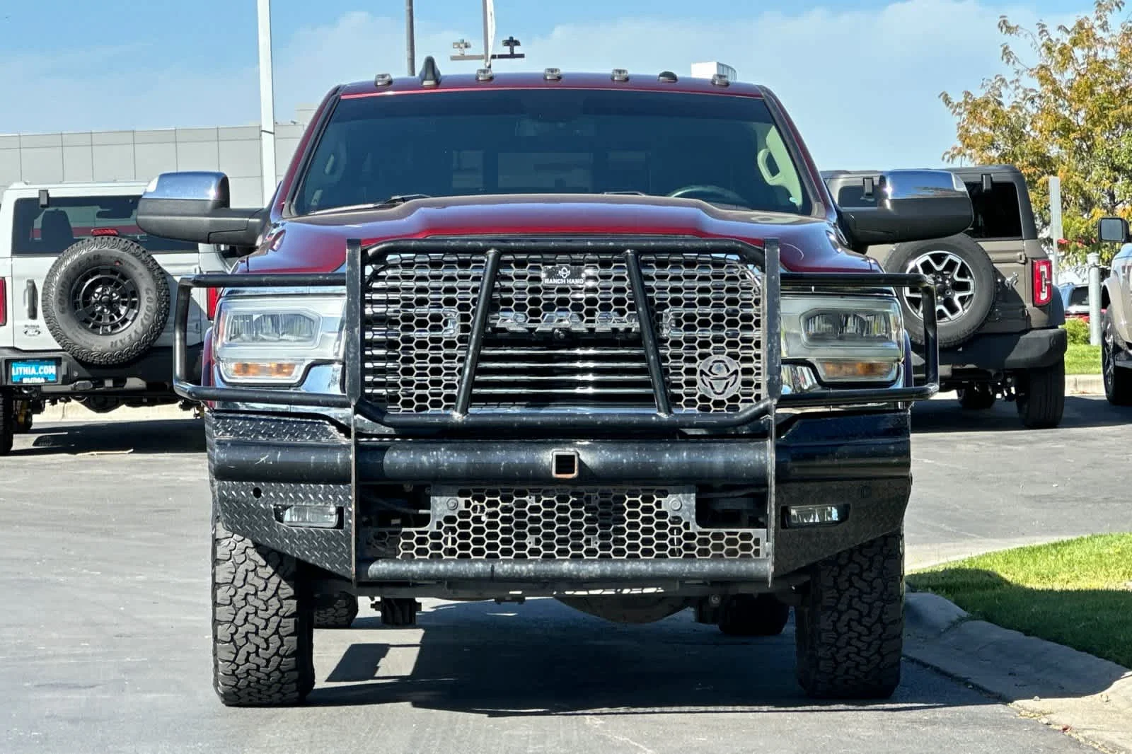 Certified Used 2021 Delmonico Red Pearlcoat Ram Laramie image 10