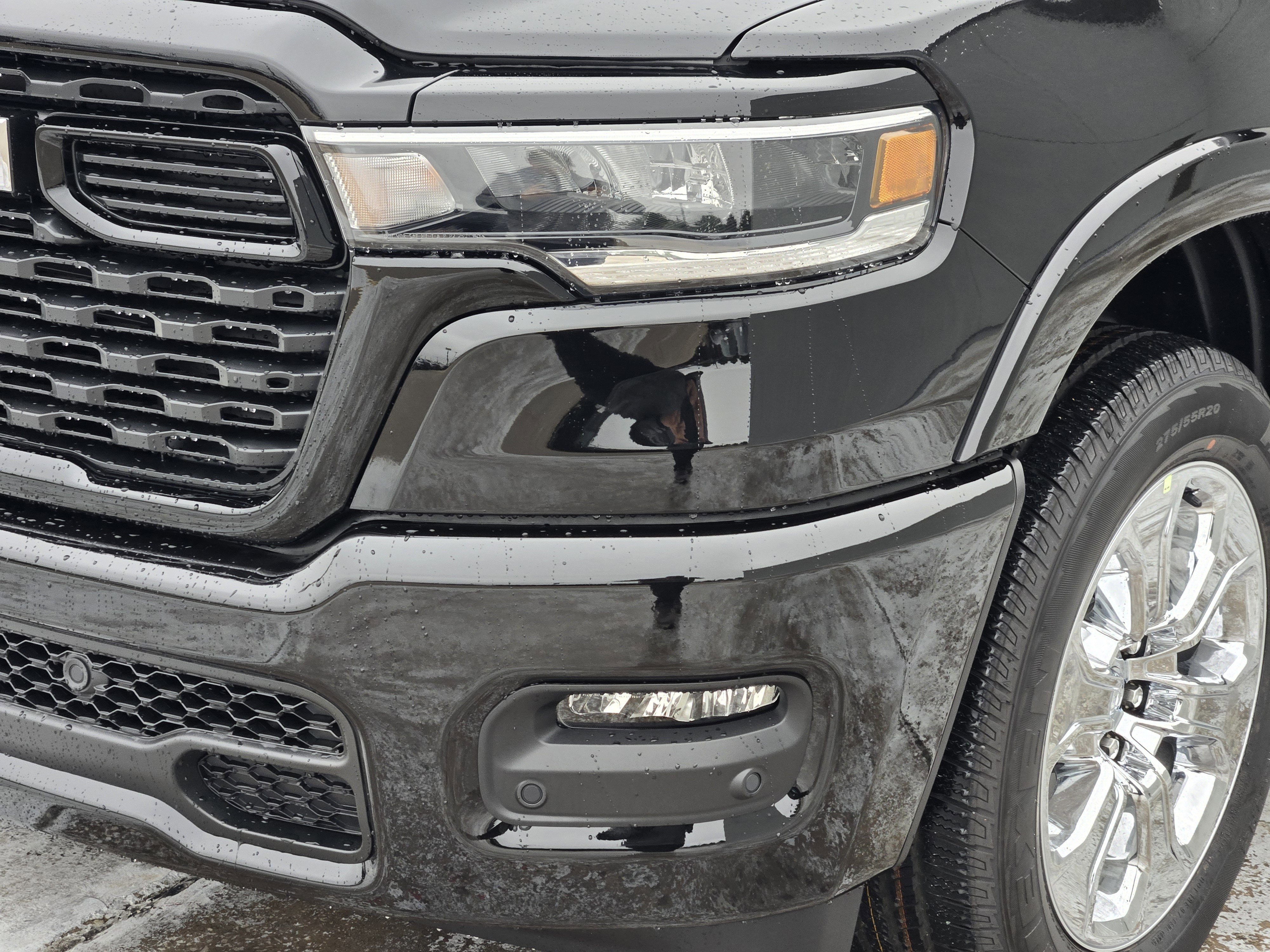 New 2026 Diamond Black Crystal Pearlcoat RAM Big Horn image 6