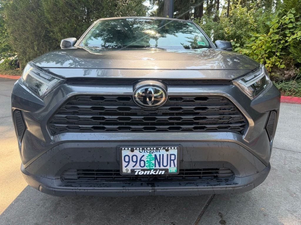 Used 2025 Magnetic Gray Metallic Toyota LE image 8
