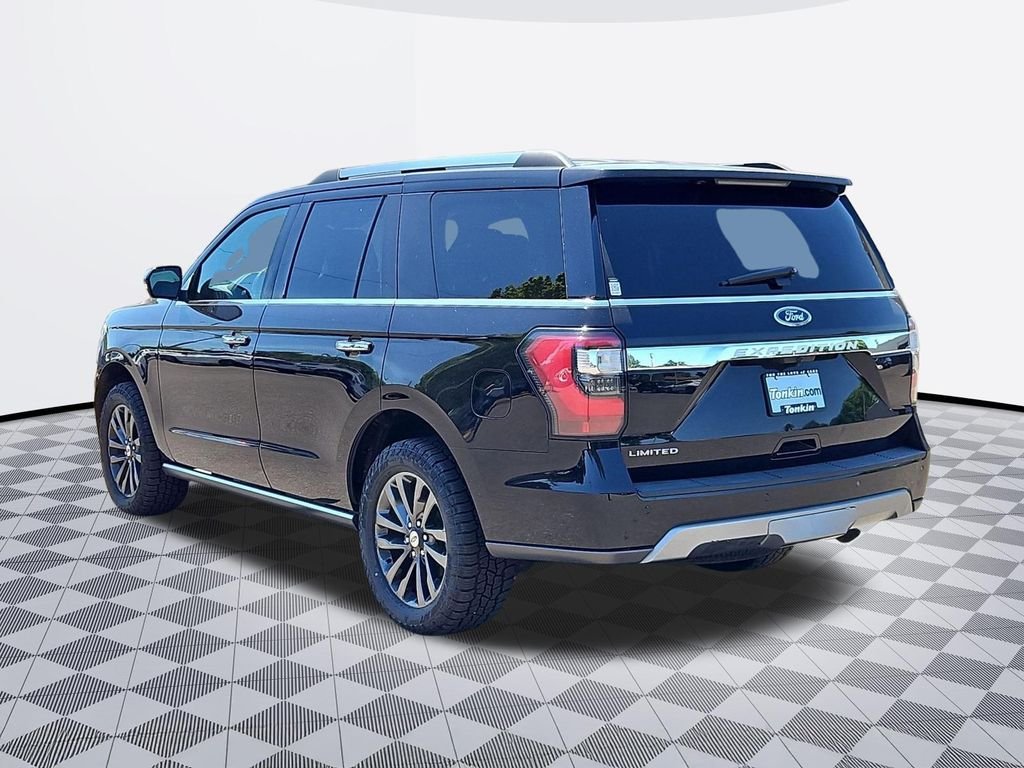 Used 2021 Agate Black Metallic Ford Limited image 4