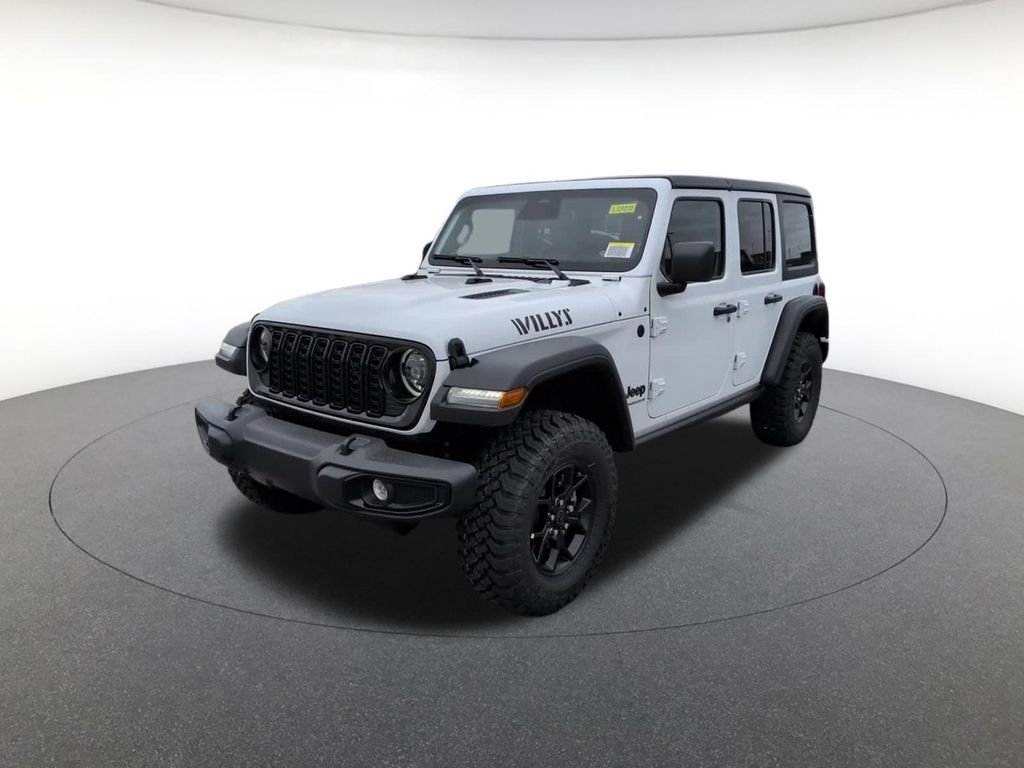 New 2026 White Jeep Willys image 2