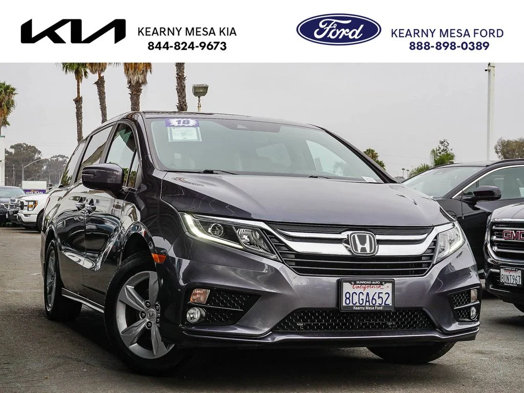 Used 2018 Gray Honda EX-L image 1