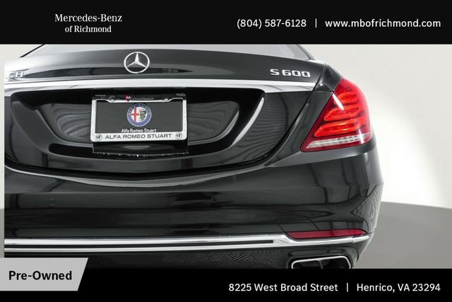 Used 2016 Black Mercedes-Benz Maybach S 600 image 51