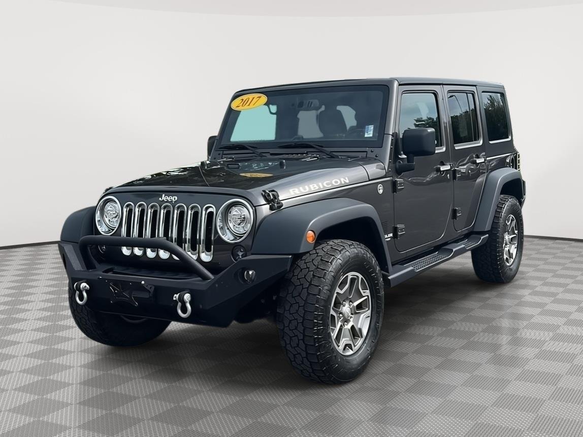 Used 2017 Granite Crystal Metallic Clearcoat Jeep Rubicon image 7