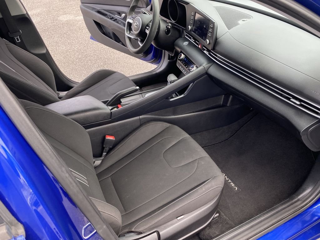 Used 2021 Intense Blue Hyundai SEL image 29
