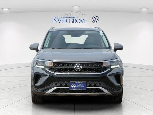 Certified 2023 Volkswagen Taos SE with VIN 3VVNX7B24PM319189 for sale in Inver Grove Heights, Minnesota