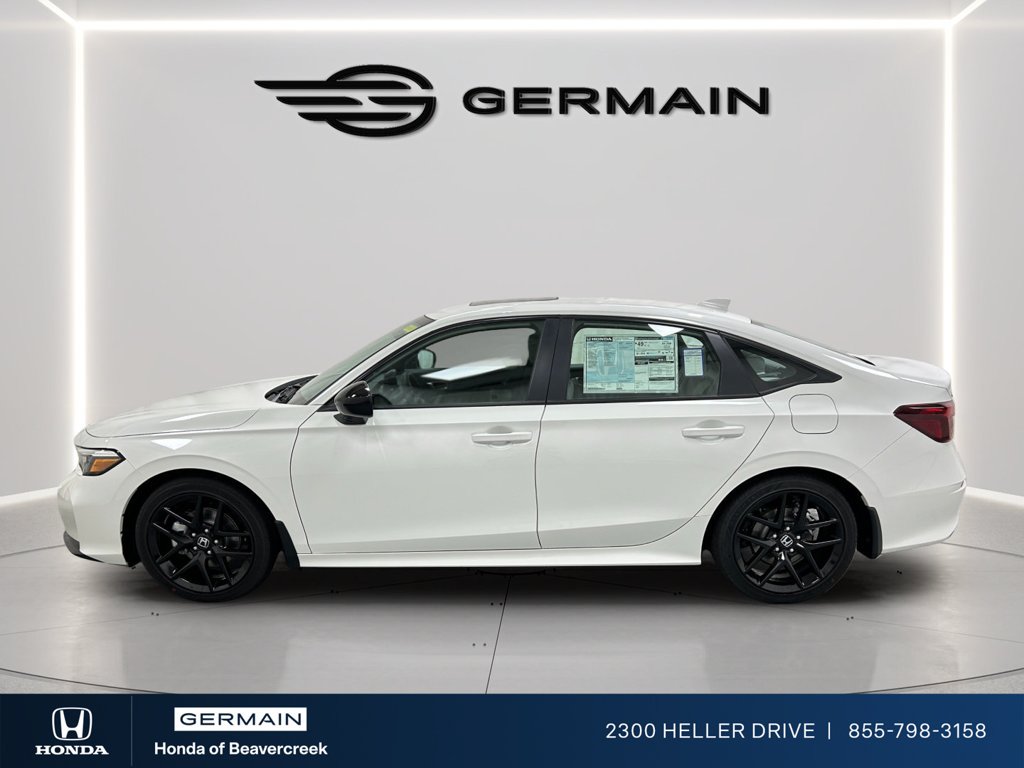 New 2026 Platinum White Pearl Honda Sport image 4