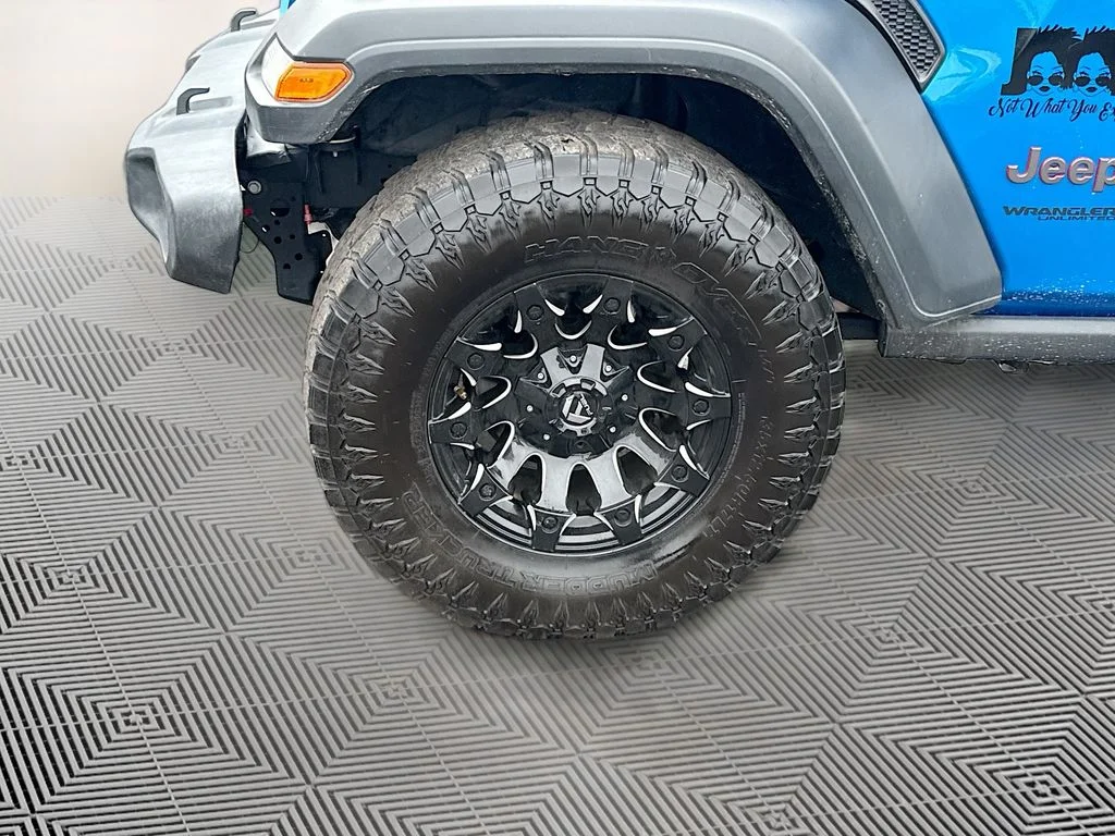 Used 2022 Blue Jeep Unlimited Rubicon image 35