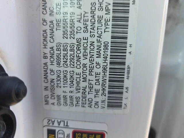 Used 2020 White Honda Touring image 37