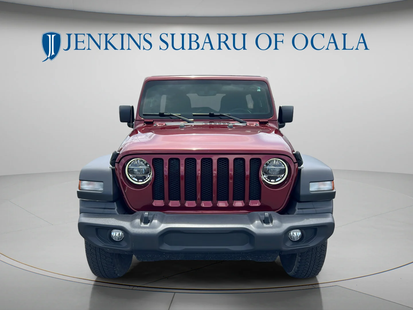 Used 2021 Snazzberry Pearlcoat Jeep Unlimited Sport S image 8