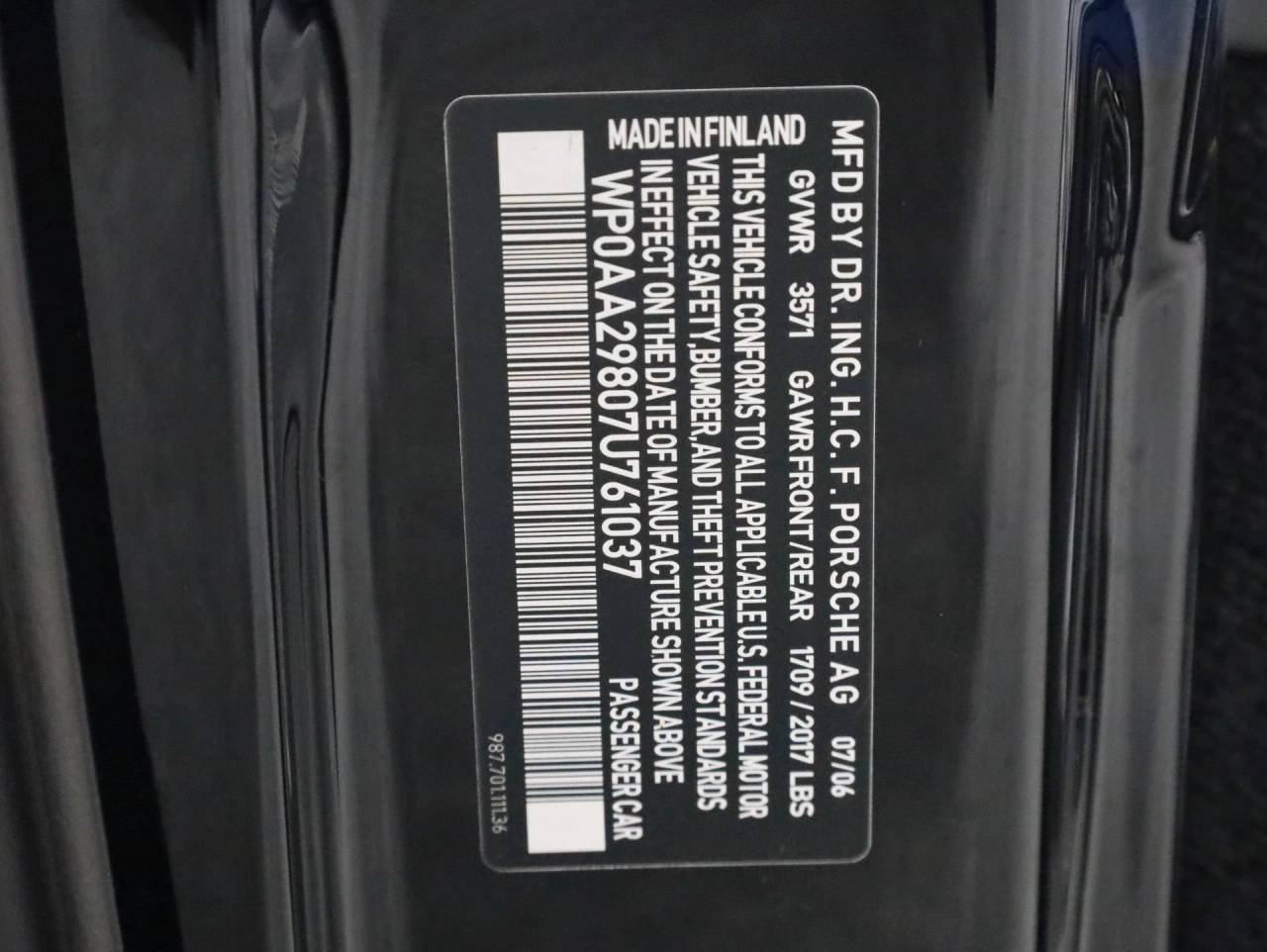 Used 2007 Black Porsche Cayman image 36