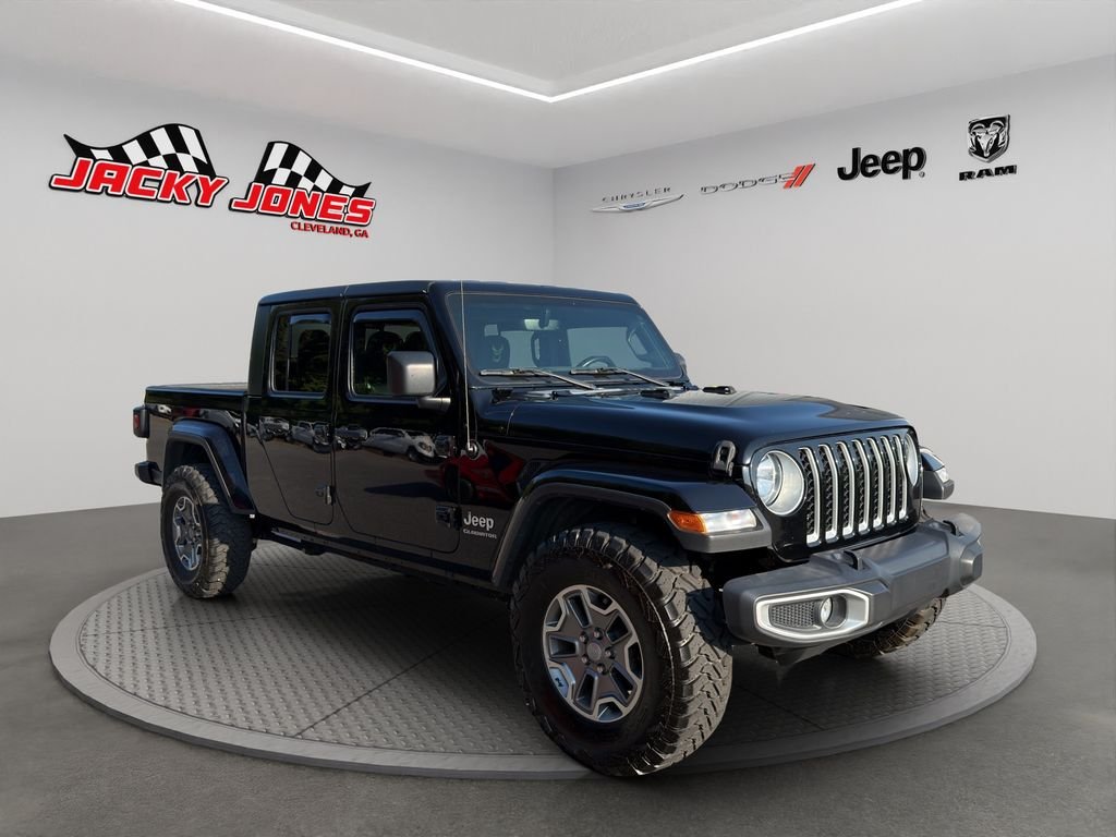 Used 2021 Black Clearcoat Jeep Overland image 10