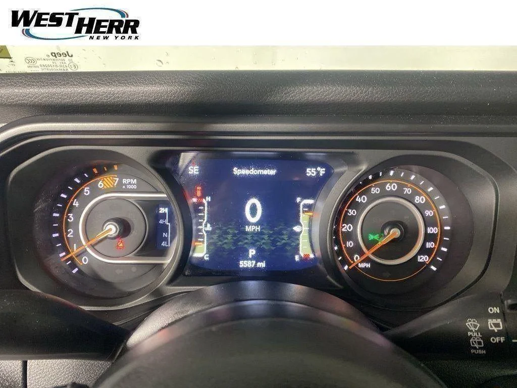 Used 2026 Bright White Clearcoat Jeep Sport S image 2