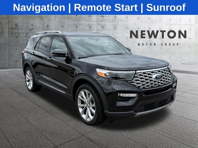 Pre-Owned 2021 Ford Explorer Platinum 4WD 4 Door SUV
