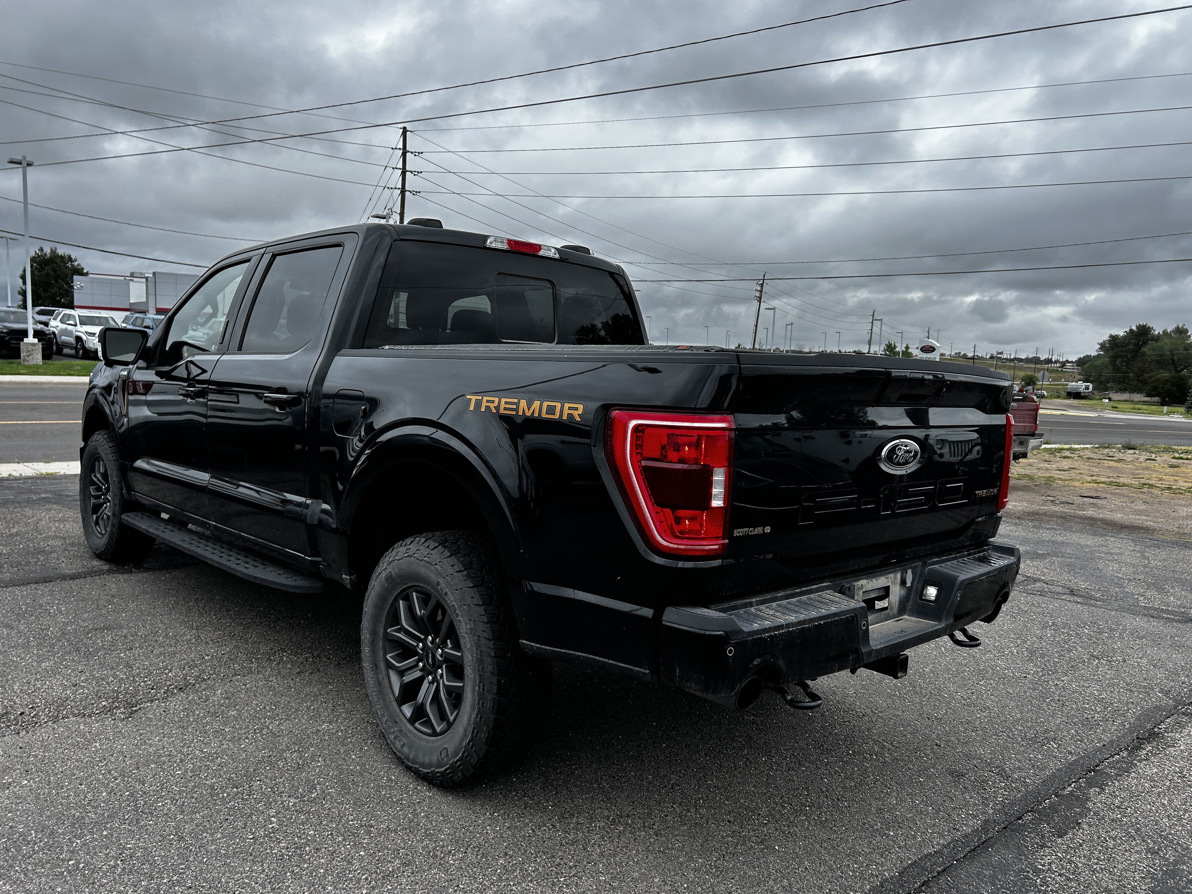 Used 2023 Black Metallic Ford Tremor image 3