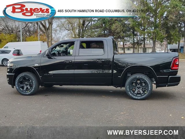 New 2026 Diamond Black Crystal Pearl-Coat Exterior Paint RAM Big Horn/Lone Star image 5