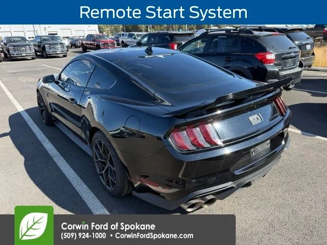 Used 2021 Shadow Black Ford Mach 1 image 9
