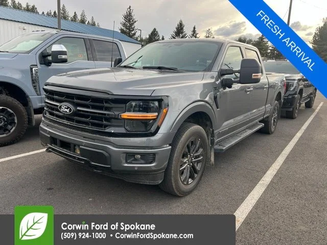 Used 2024 Carbonized Gray Metallic Ford XLT image 1