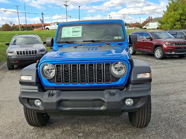 New 2026 Hydro Blue Pearl-Coat Exterior Paint Jeep Sport image 3