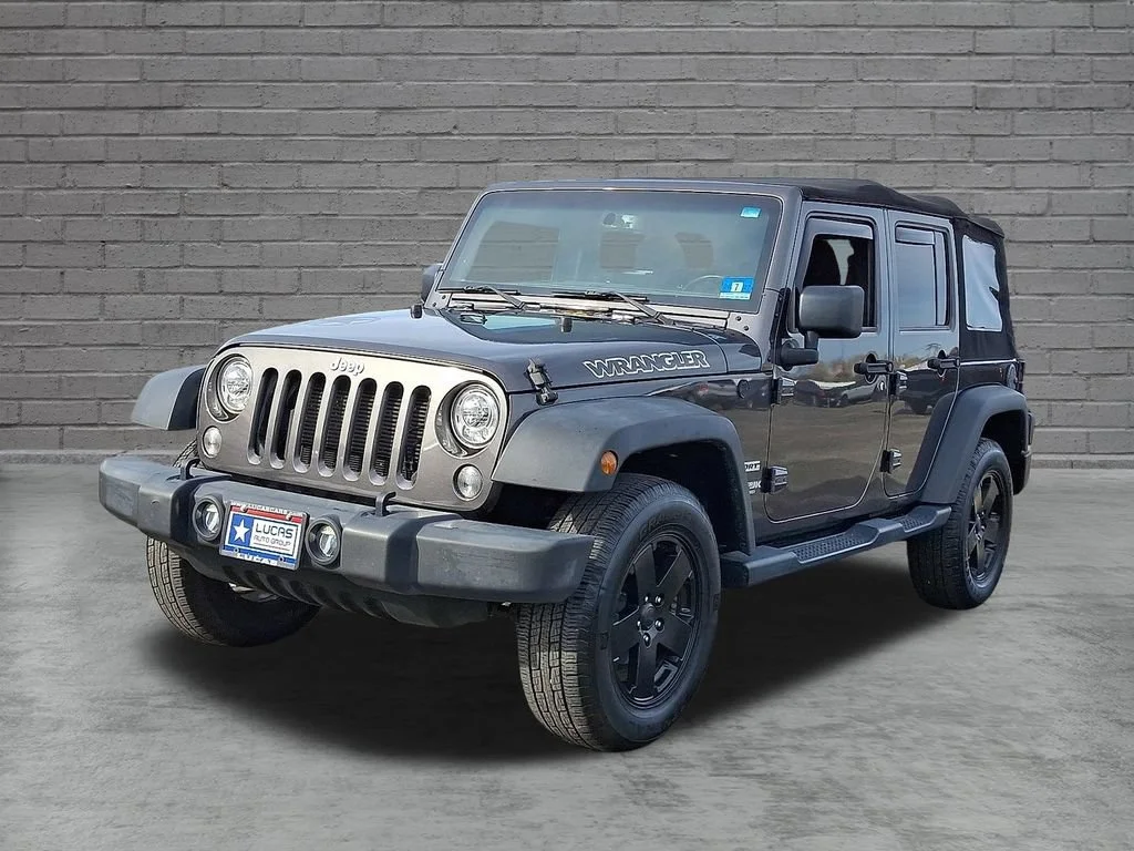Used 2018 Gray Jeep Sport S 4x4 image 5