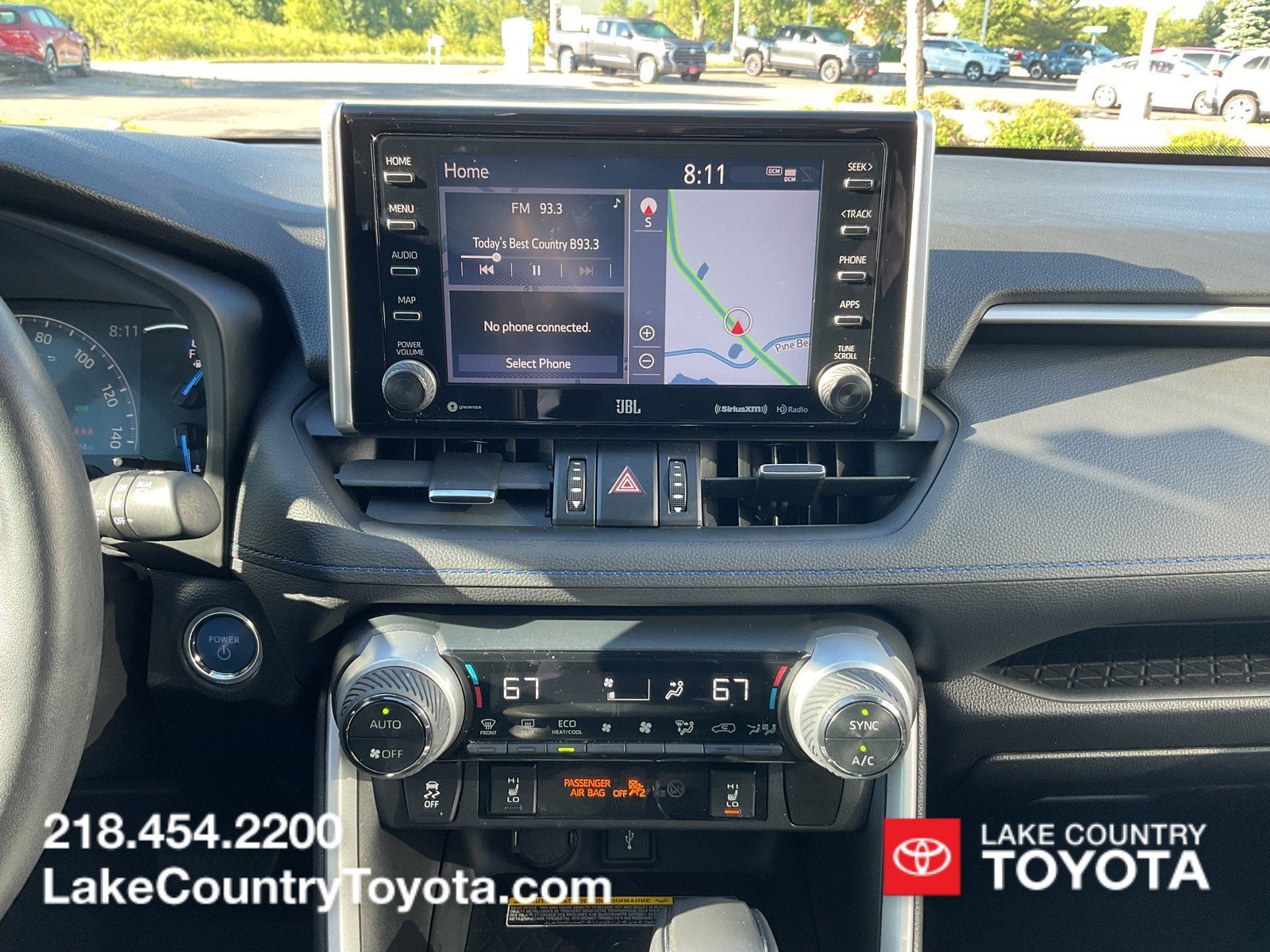 Used 2020 Blizzard Pearl Toyota XSE image 21