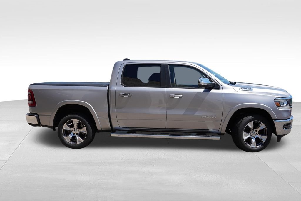Used 2021 Billet Silver Metallic Clearcoat Ram Laramie image 3