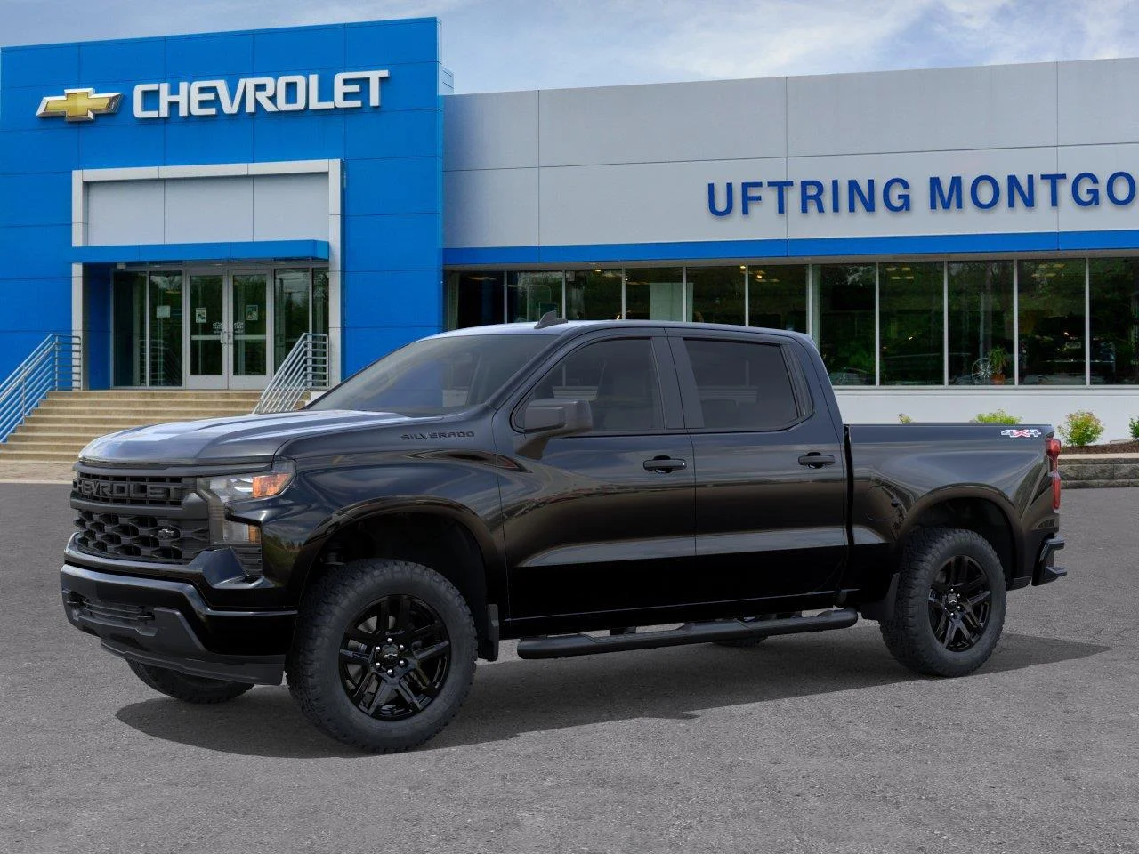 New 2026 Black Chevrolet Custom image 2