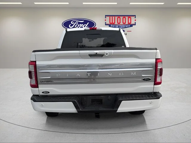 Used 2022 White Metallic Ford Platinum image 4