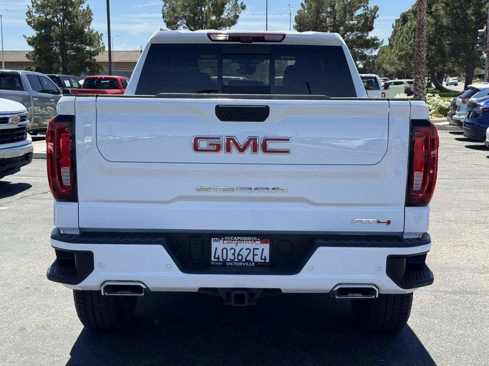 Used 2025 Summit White GMC AT4 image 5