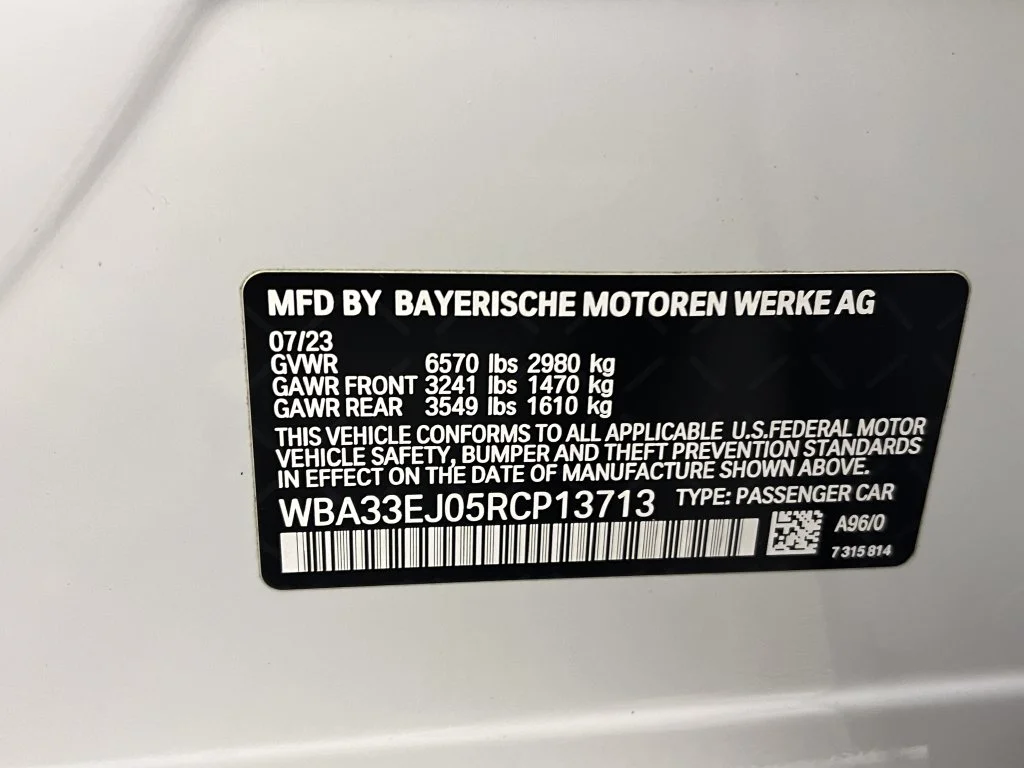 Used 2024 Carbon Black Metallic BMW 760i xDrive image 26