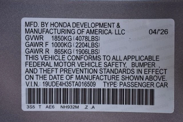 New 2026 Solar Silver Metallic Acura A-Spec Package image 25