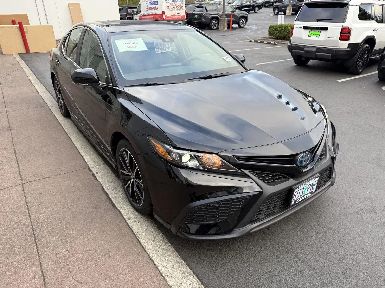 Used 2024 Midnight Black Metallic TOYOTA  image 7
