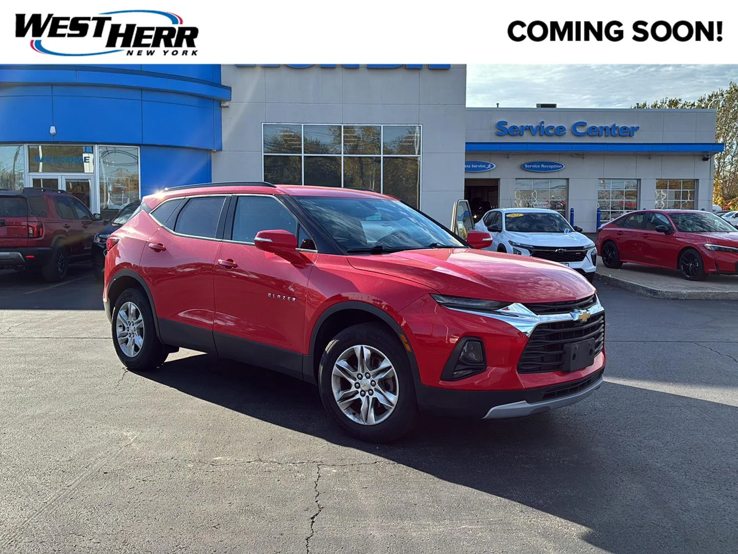 Used 2020 Red Hot Chevrolet LT image 1