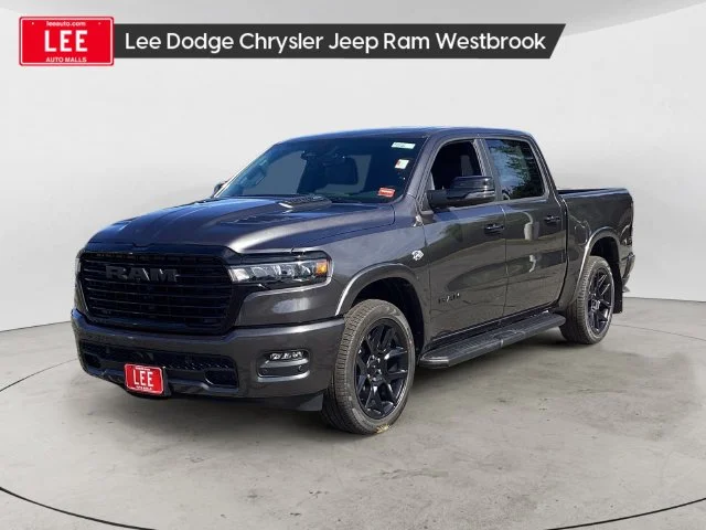 New 2026 Crystal Metallic Ram LARAMIE CREW CAB 4X4 5