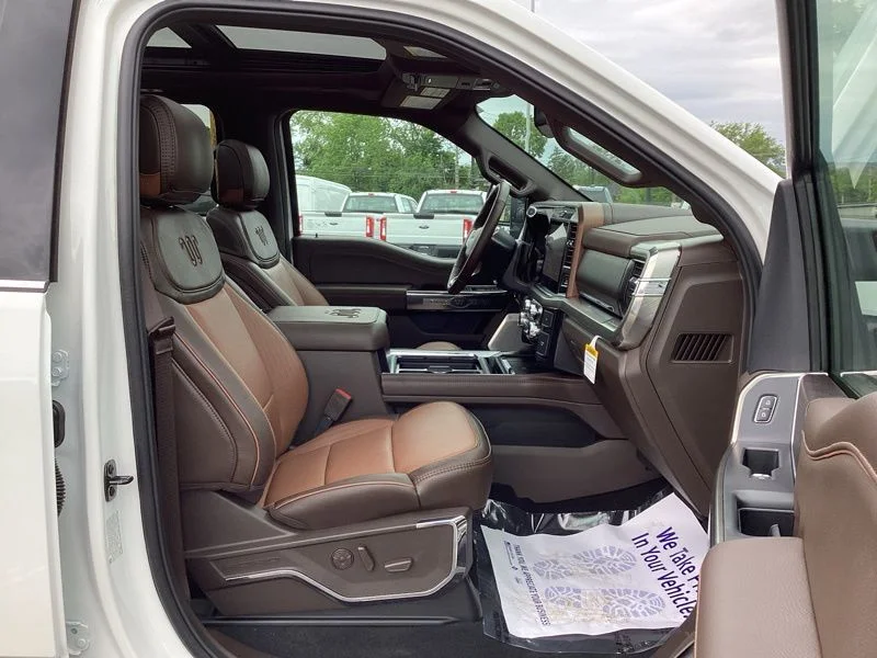 New 2026 Star White Metallic Tri-Coat Ford F-350® King Ranch® image 13