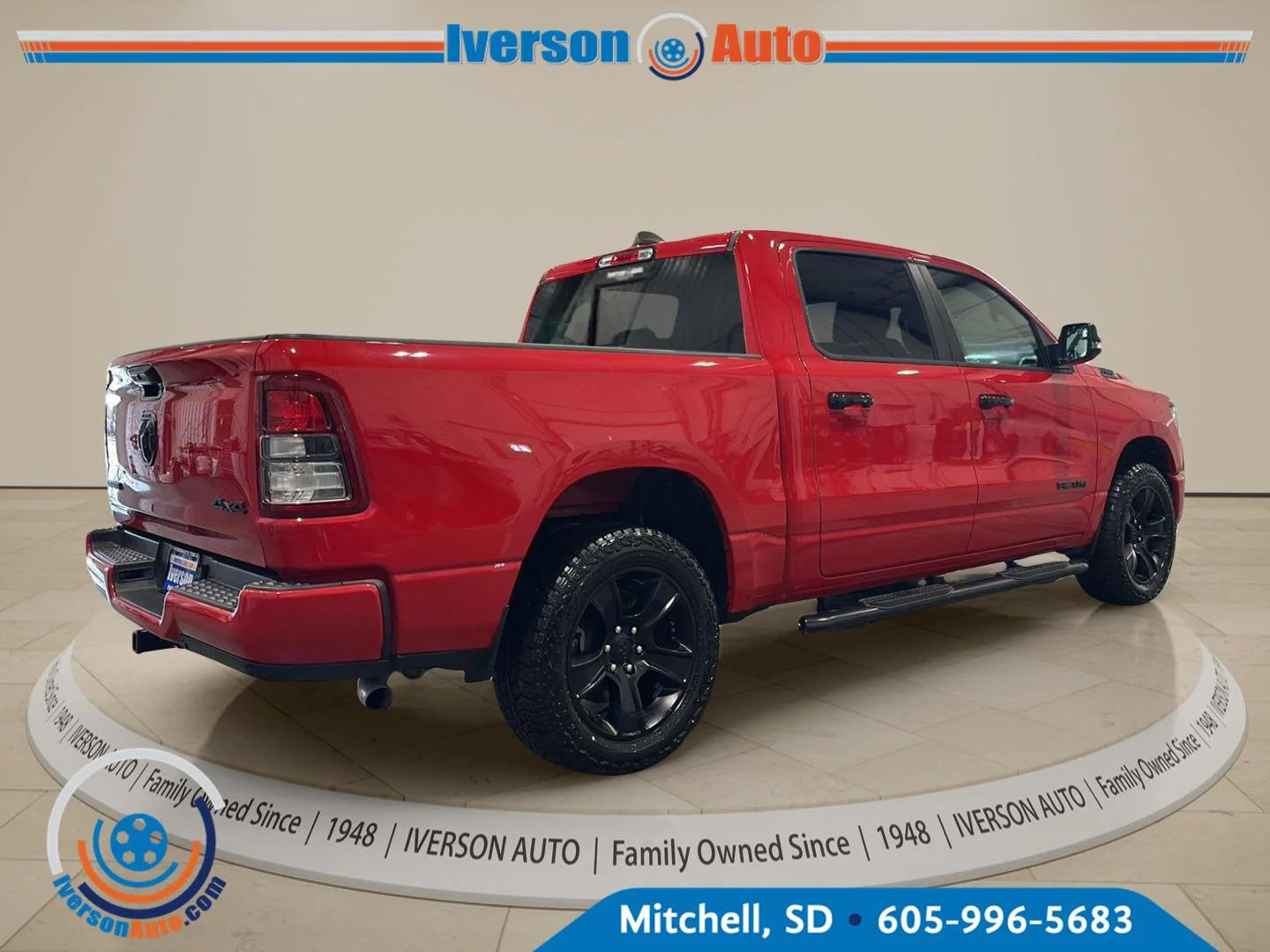 Used 2023 Flame Red Clearcoat Ram Big Horn image 7