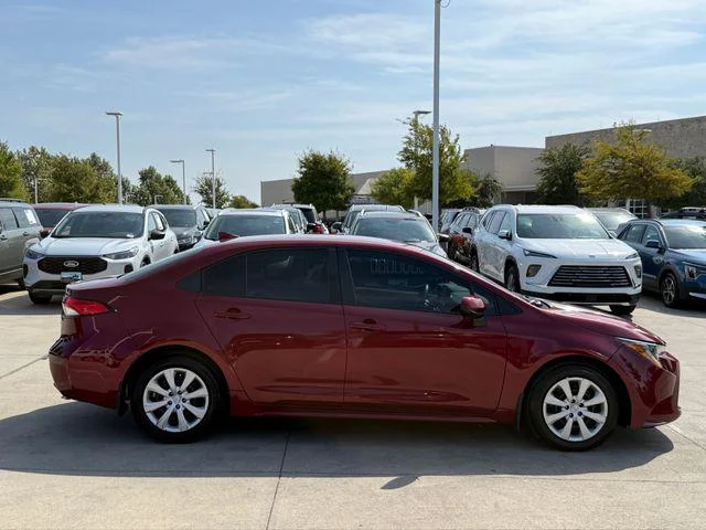 Certified Used 2024 RUBY FLARE PEARL Toyota LE image 37