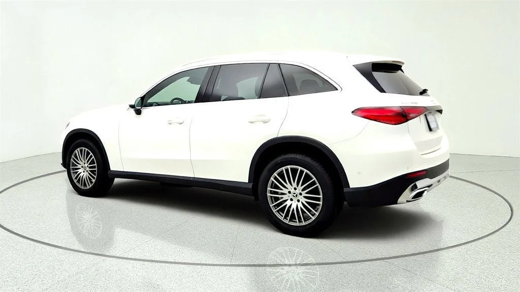 Used 2025 Polar White Mercedes-Benz GLC 300 4MATIC® SUV w/ Panorama Sunroof & 19