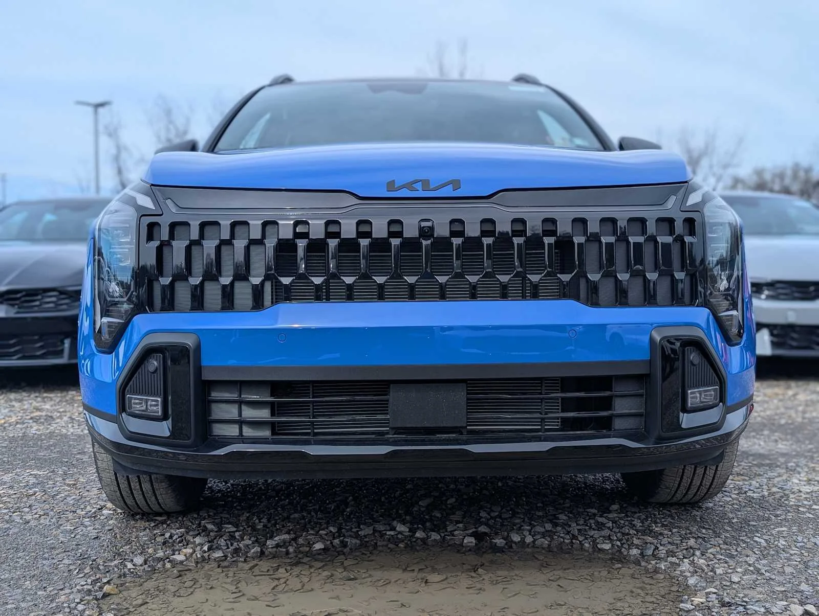 New 2026 Nebular Blue Kia X-Line image 2