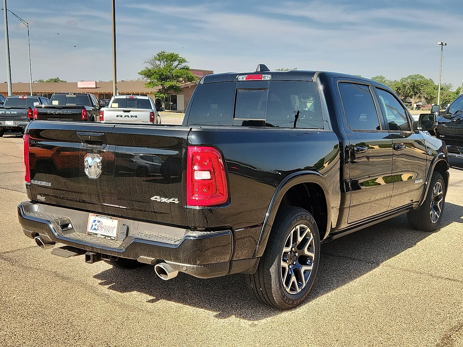 New 2026 Black Ram LARAMIE CREW CAB 4X4 5