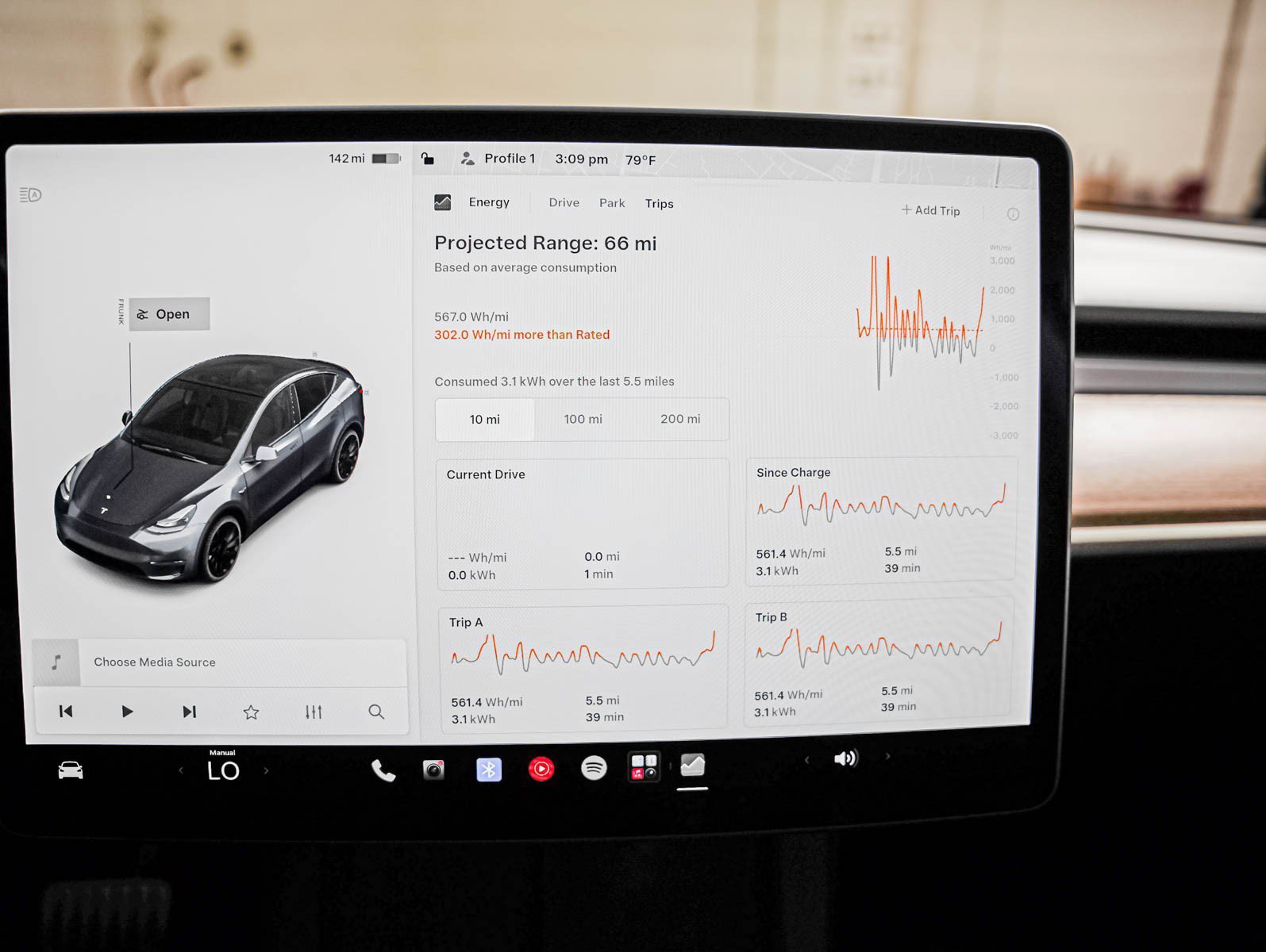Used 2021 Gray Tesla Performance image 18