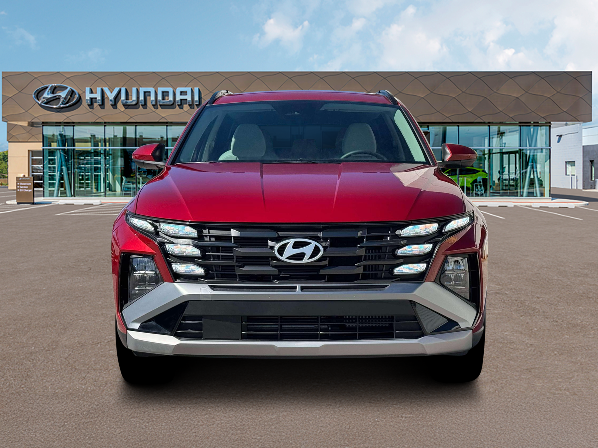 New 2026 Red Hyundai SEL AWD image 12