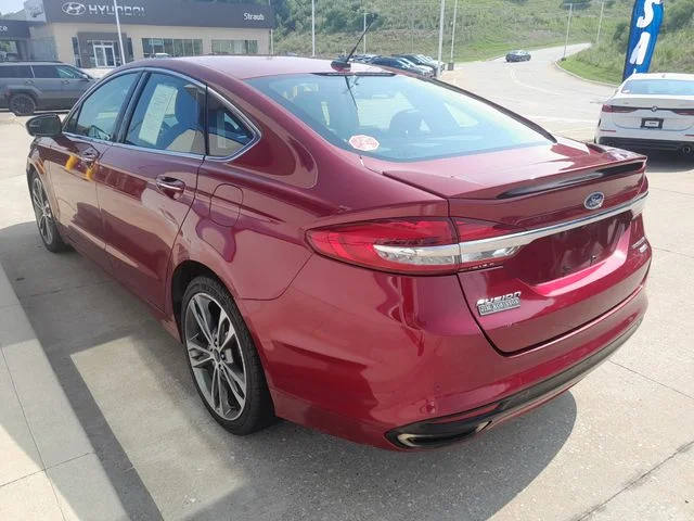 Used 2017 Red Ford Titanium image 7