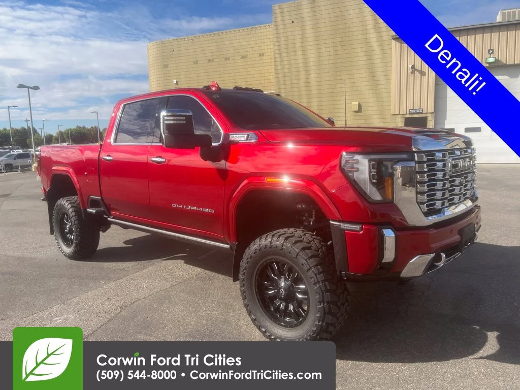Used 2024 Volcanic Red GMC Denali image 1