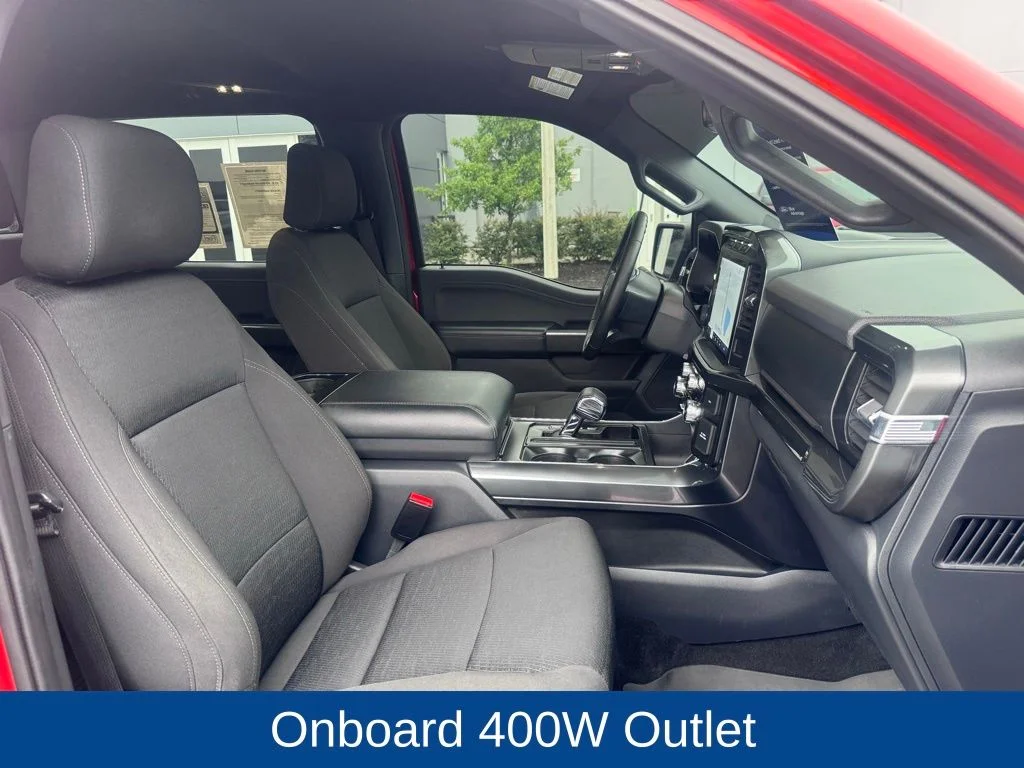 Used 2023 Hot Pepper Red Metallic Tinted Clearcoat Ford XLT image 24