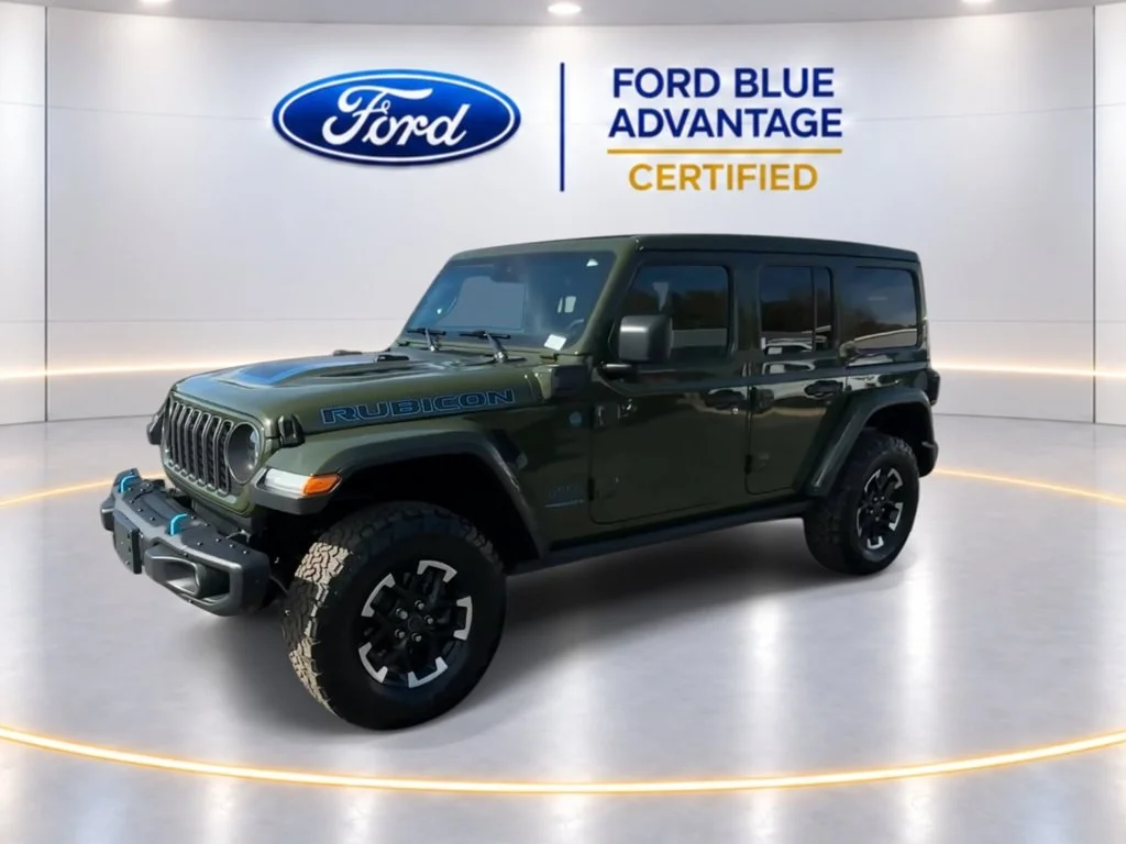 Certified Used 2024 Sarge Green Clearcoat Jeep Rubicon X 4xe image 5