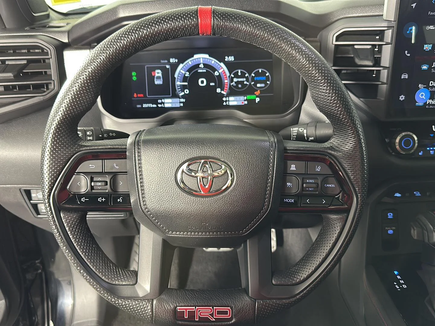 Used 2024 Midnight Black Metallic Toyota TRD Pro HV image 11