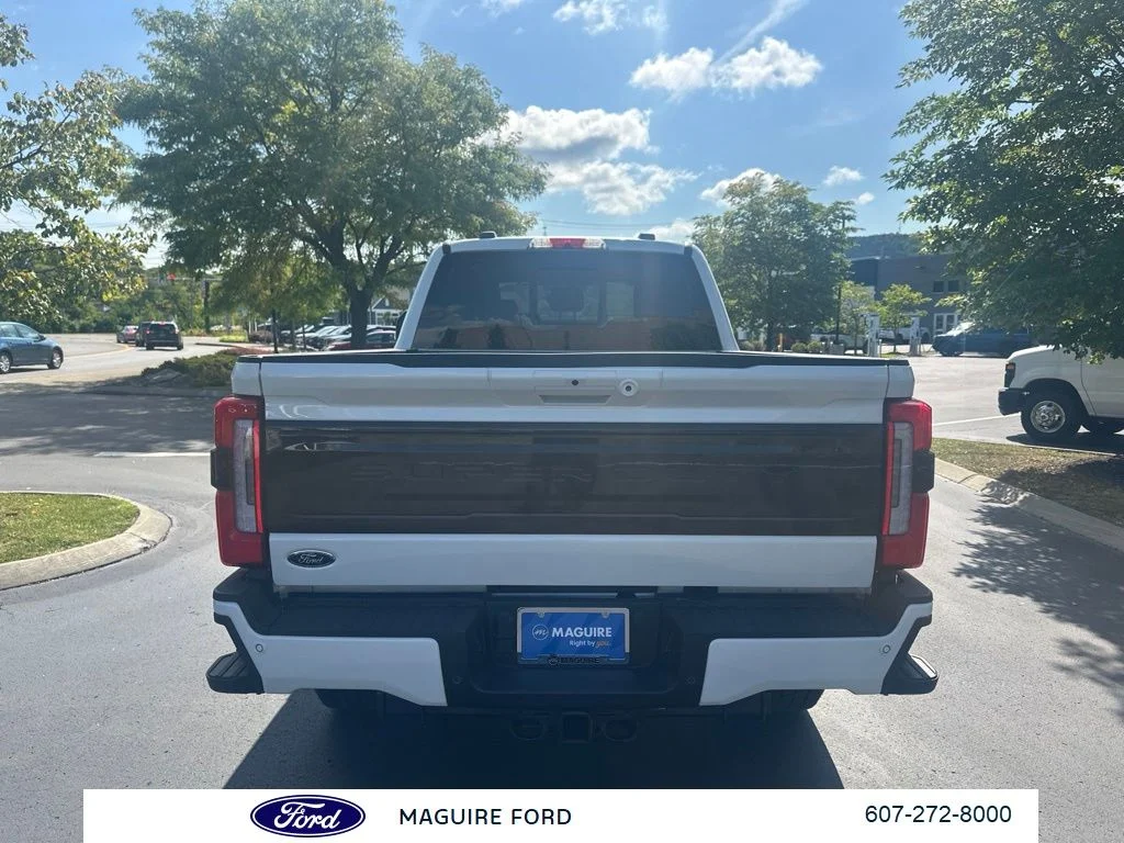 New 2026 Star White Metallic Tri-Coat Ford F-350® Platinum® image 5