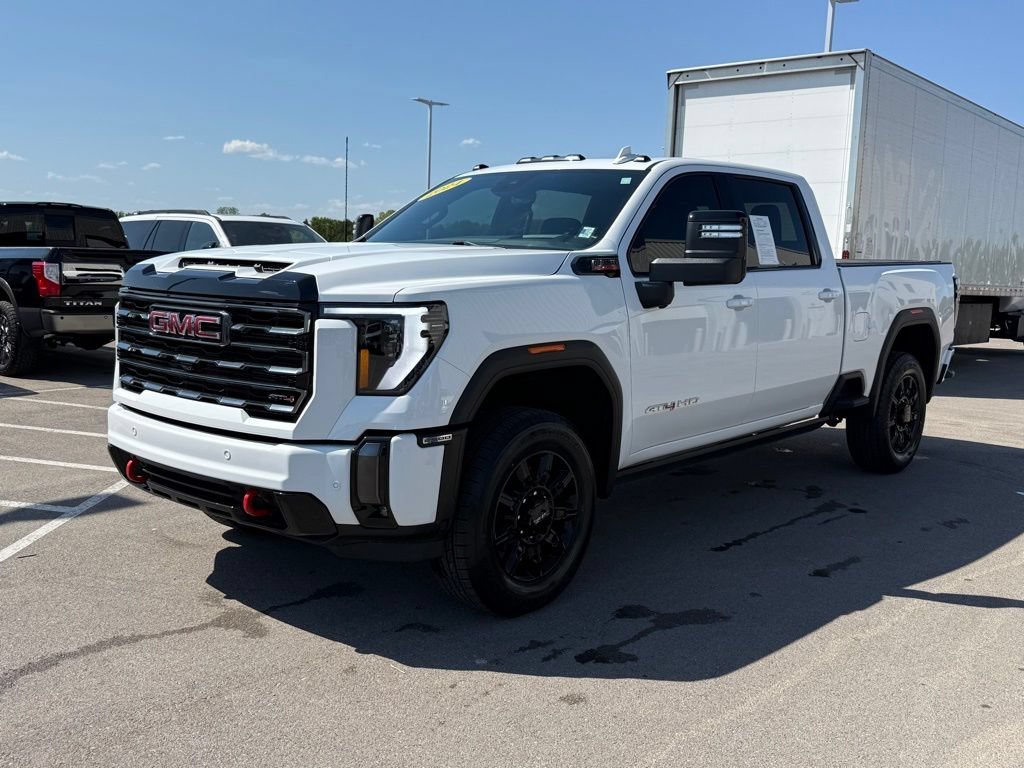 Used 2024 Summit White GMC AT4 image 41