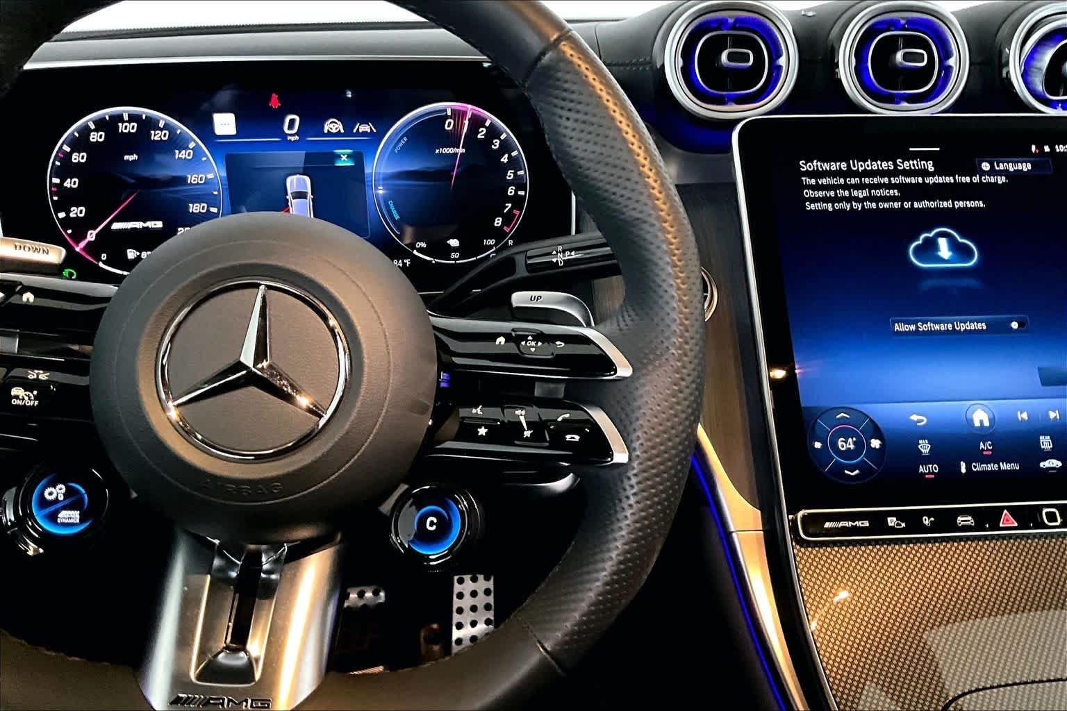 Certified Used 2025 Black Mercedes-Benz AMG® GLC 63 S E Performance image 25